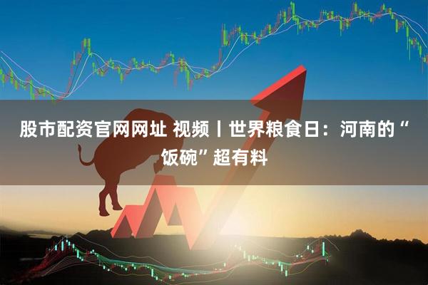股市配资官网网址 视频丨世界粮食日：河南的“饭碗”超有料